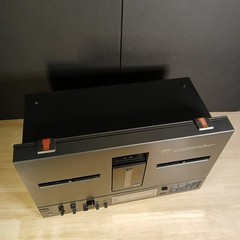 Vintage Black Akai GX-77 4-Track Reel-to-Reel Tape Deck in Original Box – NICE!