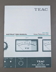 TEAC Noise Reduction AN-180 Instruction Manual D-1507