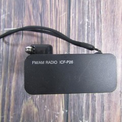 Sony ICF-P26 FM AM Portable Radio Black Pocket Handheld Battery Powered Receiver