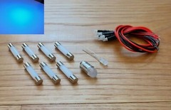 Pioneer SX-525 RECEIVER replacement bulb LED lamps lights upgrade kit set BLUE