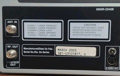 📼 Allegro ABV341 VCR/DVD Player Combo *No Remote* TESTED – Please READ