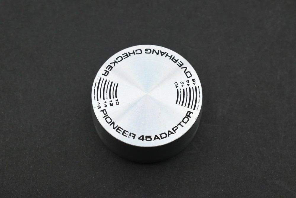 Pioneer 45 RPM Adapter / Overhang Checker【Ships from US🇺🇸】