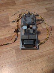 Vtg. 1960’s Webcor Danish Moderne Stereo Tube Amplifier And Preamp