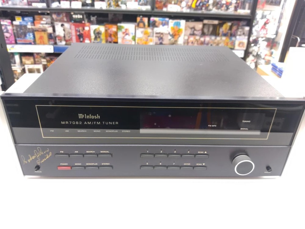 MCINTOSH MR7082 AM/FM Stereo Tuner Tested Japan 1987