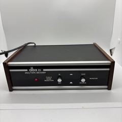 DBX 21 Disc Tape Decoder 21 USA Made – 1 Owner (Power Tested only) Untested