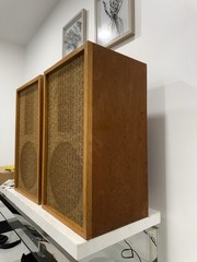 Vintage AR-2 Speakers Pair w/ Boxes + Harman Kardon TP-200 Tube Preamp