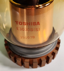 VERY RARE Toshiba High Power Transmitting Tube E3030B(S) Rectifier Med Steampunk