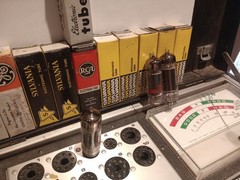 10 Sylvania 6BQ5 EL84 Vacuum Tubes 2 GE EL84 2 RCA EL84