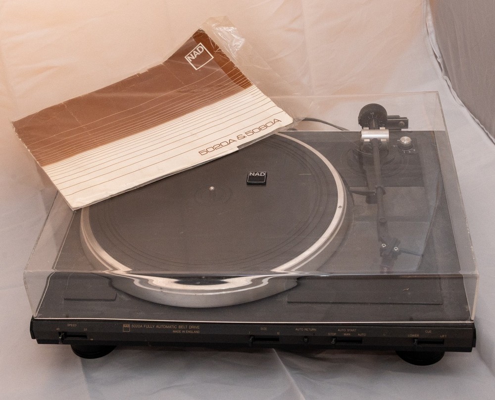 NAD Model 5020A Fully Automatic Belt Drive Turntable * MADE IN ENGLAND **