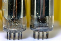 1961 NOS MULLARD ECH83 6DS8 ECH81 6AJ8 MATCHED PAIR TUBES 2 TUBES PER BID