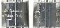 6211 ARCTURUS nos tube UNited States preamp test strong balanced 2 Pcs