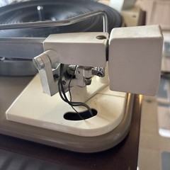VTG Garrard Laboratory Type A Turntable & Wood Plinth Base WORKS READ! NO COVER