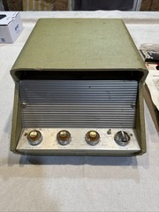 Reel To Reel Tube Amp Style Player Vintage Sears silver-tone – Used- Working!