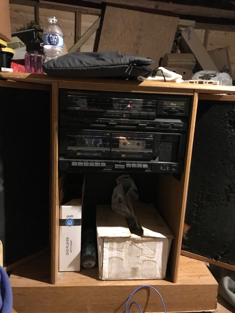 vintage stereo system