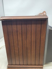 Vintage 1960s RCA MINIATURE CABINET TV TELEVISION 100L 9″-Console Rare Powers On