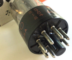 Philco 6SN7GTB Vacuum Tube Vtg NOS Tested Good in GE Box