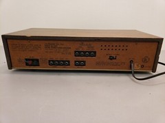 J.C. Penny Model No. 3201 AM-FM Stereo Tuner Amplifier Radio Receiver Woodgrain
