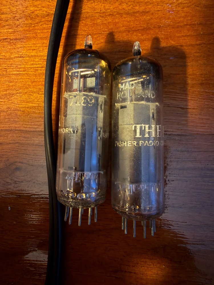 The Fisher 7189 Vacuum Tube Made In Holland Nice Lettering