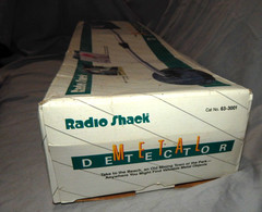 Vintage Radio Shack Deluxe Metal Detector 673-3001