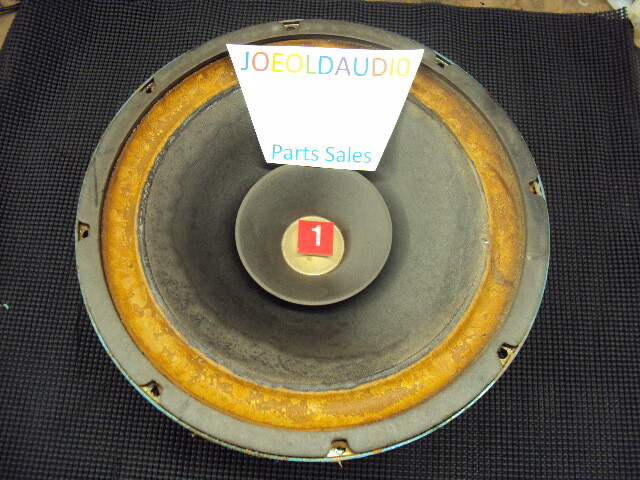 Utah HF12PC-2 Original Woofer. Tested with 60 Watt Receiver & Tone Generator