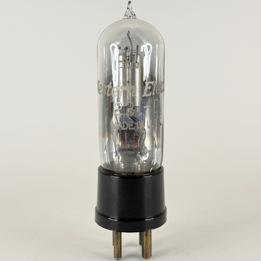 (1) 1926 Western Electric 231-D Tube Tipped Glass For Display Only 231D Tube