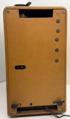 Vintage 1948 Tele-Tone TV-208 Portable Tube TV Porthole 7” Television Wood READ