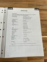 Original Kenwood Amplifier KA-5700 Service Manual/Schematic