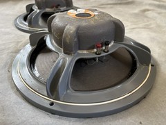 Pair of JBL D123 12” Signature Speakers 16 Ohm James B. Lansing for Repair