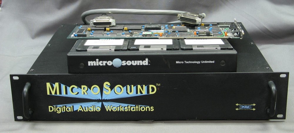 Vintage MTU MicroSound Digital Audio Workstation, complete and working