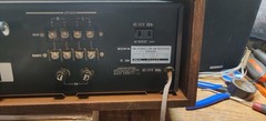 Sony STR-6045 wood cabinet AM/FM Stereo Receiver 1971 Vintage Serviced See Video