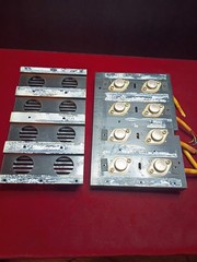 SANSUI 9090DB Receiver OEM Toshiba Output Transistors W/ OEM Heatsinks