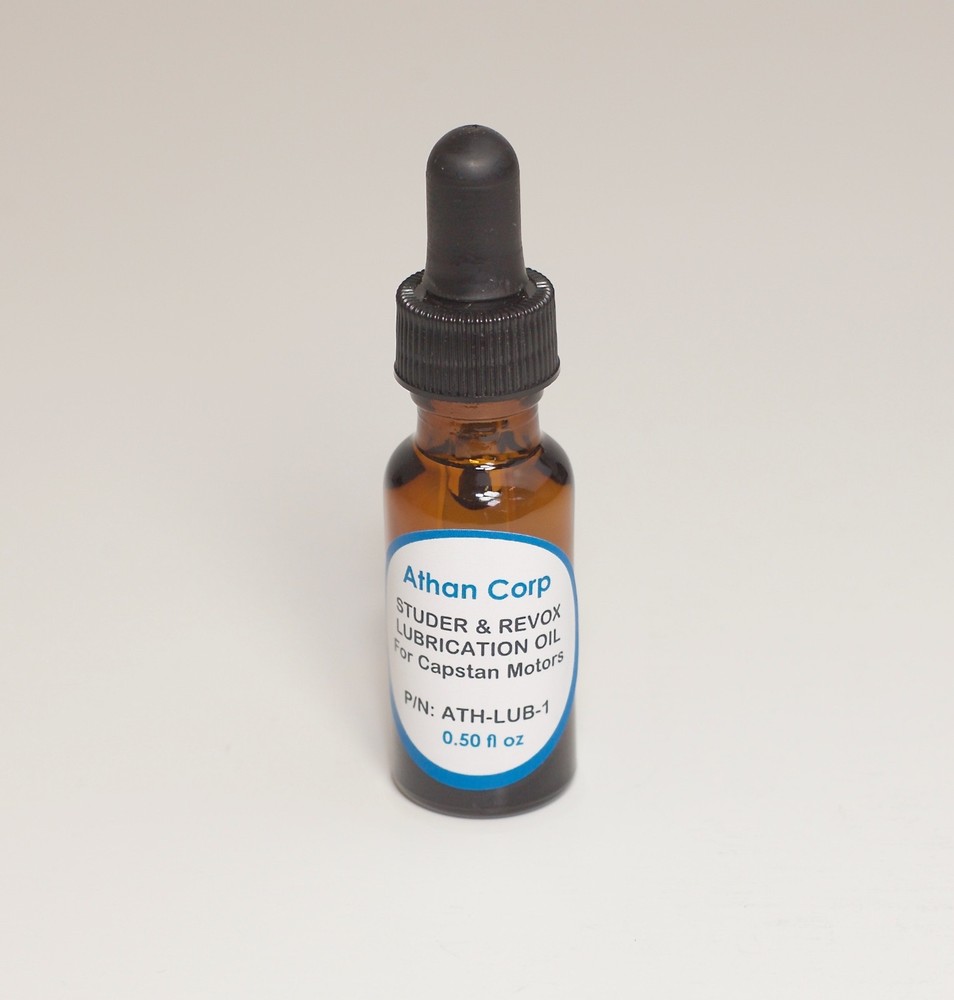 STUDER LUBRICATION OIL CAPSTAN MOTORS 0.50 FL OZ (ATHAN)
