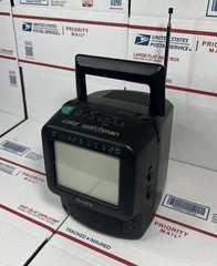 Sony Color Watchman FDT-5BX5 5″ Color CRT TV AM/FM (NO CORD) – TESTED – WARRANTY