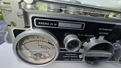 NAGRA III Kudelkski Reel to Reel Vintage portable audio recorder 1957