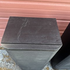 Pioneer CS-R580 3-Way Wood Floor Speakers Black Pair Tested