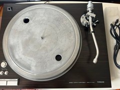 TRIO KP-7600 Turntable Direct Drive V15 Type 3 New Repaired Stylus Fully Works