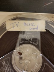 45 Recording Tape Lot Music TV Dorsey Goodman Reels Case Vintage Unknown