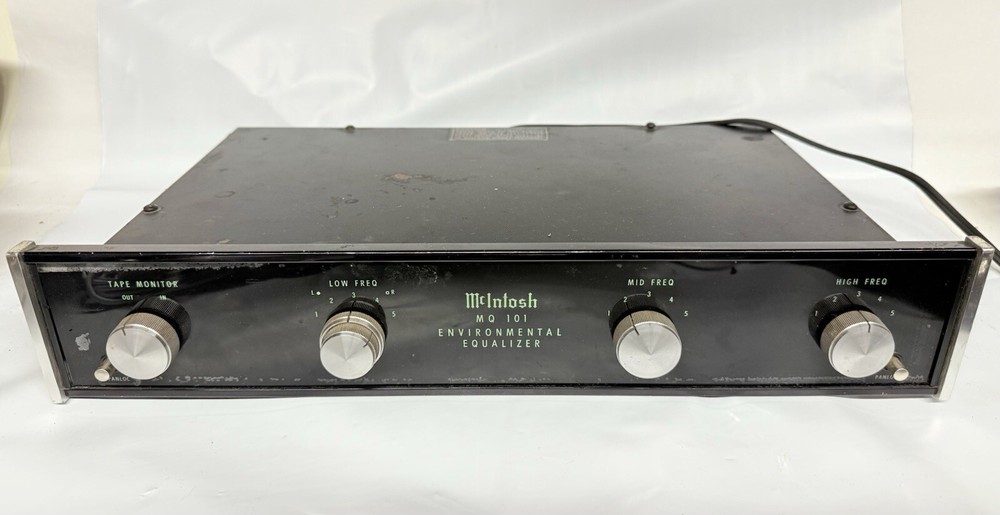 McIntosh MQ101 Environmental Equalizer – No Wood Cover – Untested