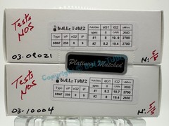 RCA 6SN7GTB Staggered Black Plate Tubes PLATINUM MATCHED on AT1000 – TESTS NOS