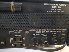 Harman Kardon HK 630 Twin Powered Reciever. Powers On May Need Service