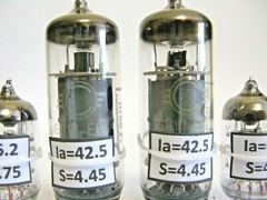 6P1 pair + 6J1 pair (4pcs) Matched & Balanced TUBES Upgrade 6P1 / 6J1 amp