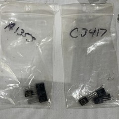 Vintage Mixed Lot Of Electronic Components Resistors Capacitors Transistors TV
