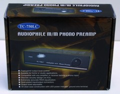 TEC BLACK TC-750LC RIAA Phono Preamp w/ Output Level Control; for MM Cartridges