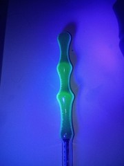 Uranium Glass Rare Element Ampule Violet Wand Tesla Coil Vacuum Tube Bulb
