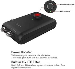 Antop Hd Smart Boost Antenna Amplifiertv Antenna Amplifier Signal Booster Hdtv