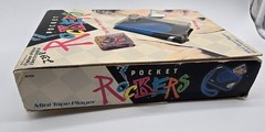 Vintage Pocket Rockers Mini Cassette Tape Player 1988 Box Complete Bangles *Read
