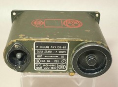 Vtg Military ECI High Voltage Power Supply Hebrew Text 16000 Volts Olive Green
