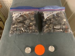 GE / RCA / Beckman 6U8 Vacuum Tubes Untested – (85-95) Tubes In All