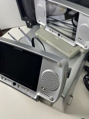 RARE Audiovox VBP3000 Video in a Bag Dual 5″ Screens + Extra Screen Bag Antenna