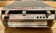 Audiovox Solid State Car Stereo 8 Track Japan UNTESTED 1970’s